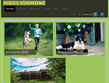 Tablet Screenshot of hotelamok.pl